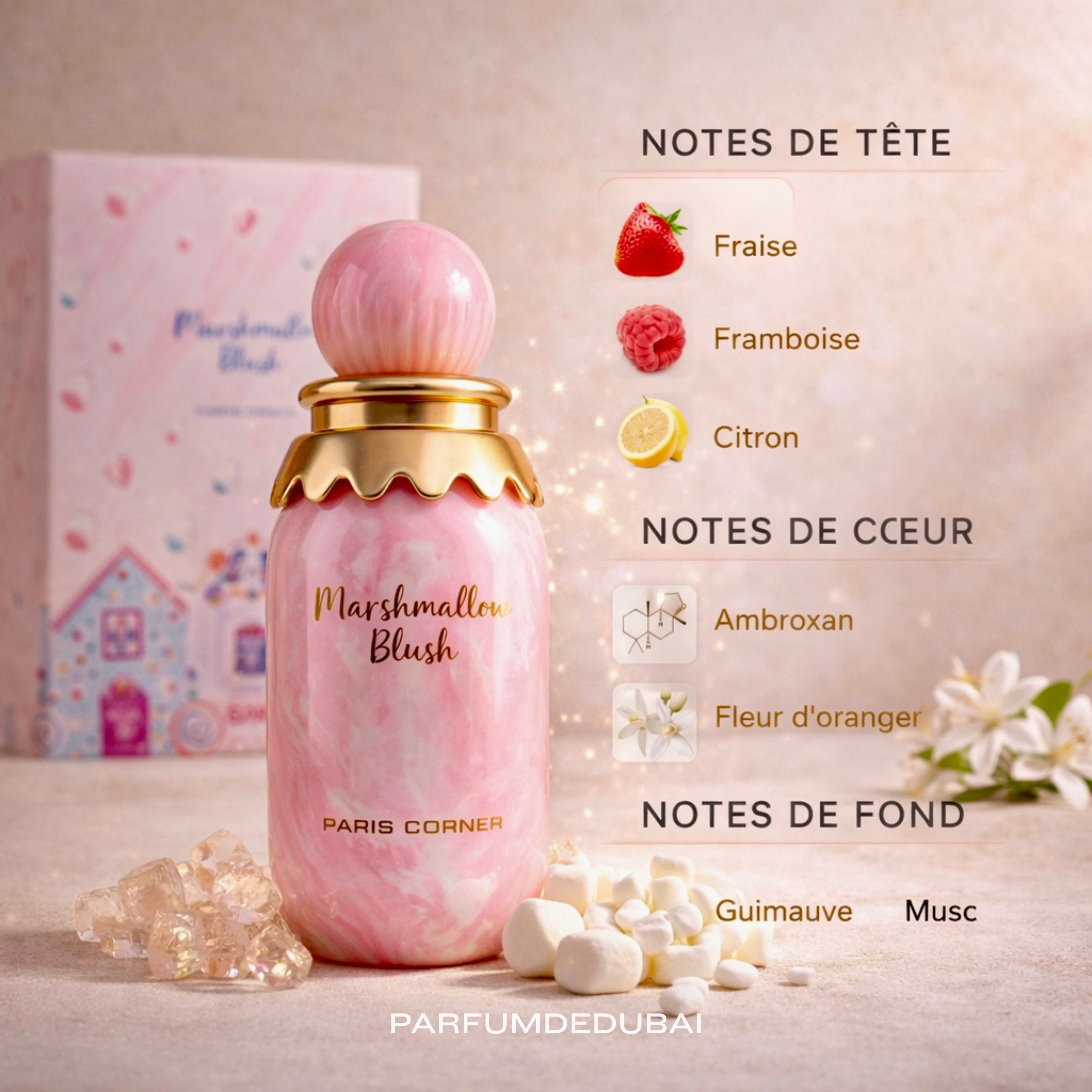 Marshmallow Blush - Paris Corner