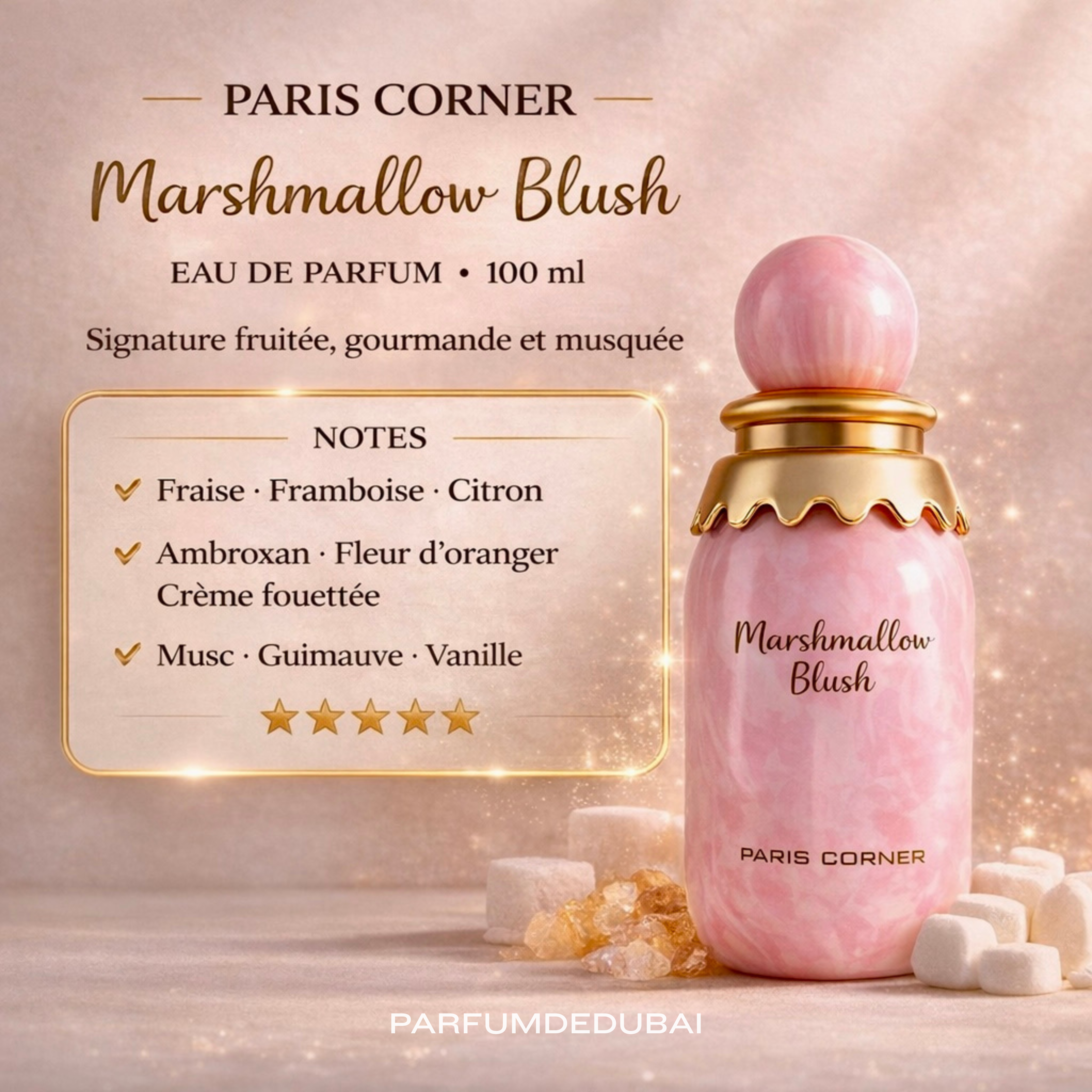 Marshmallow Blush - Paris Corner
