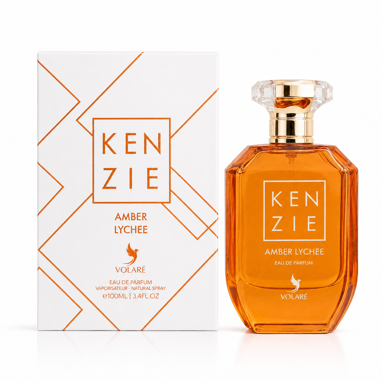 Kenzie Amber Lychee Volaré 100ml – Eau de Parfum