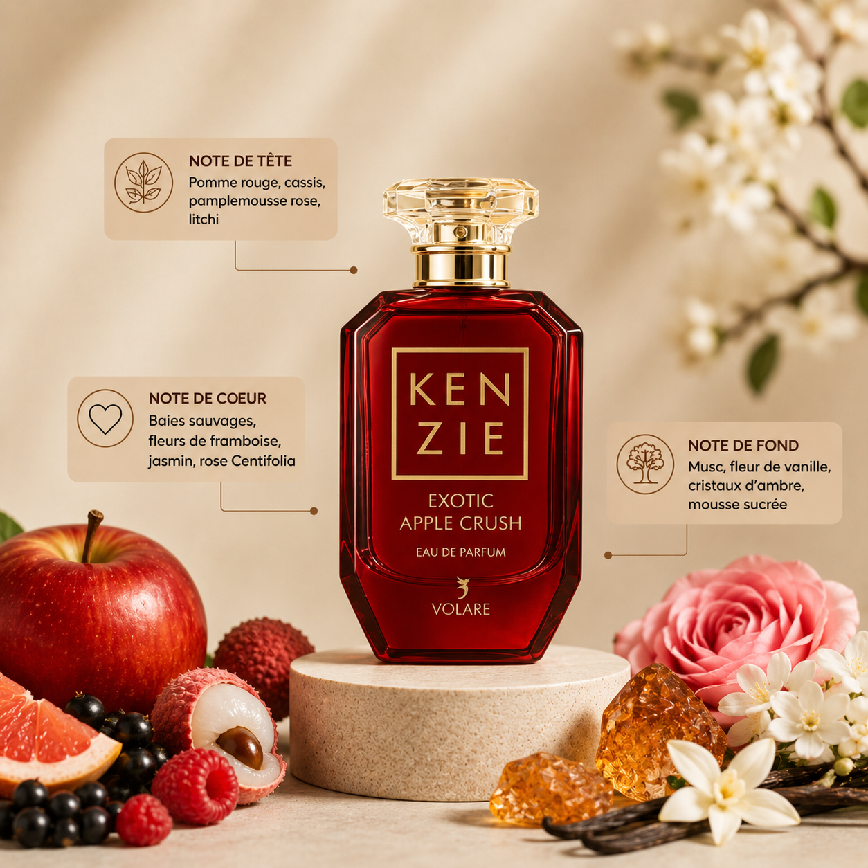 Kenzie Apple Crush Volaré 100ml – Eau de Parfum