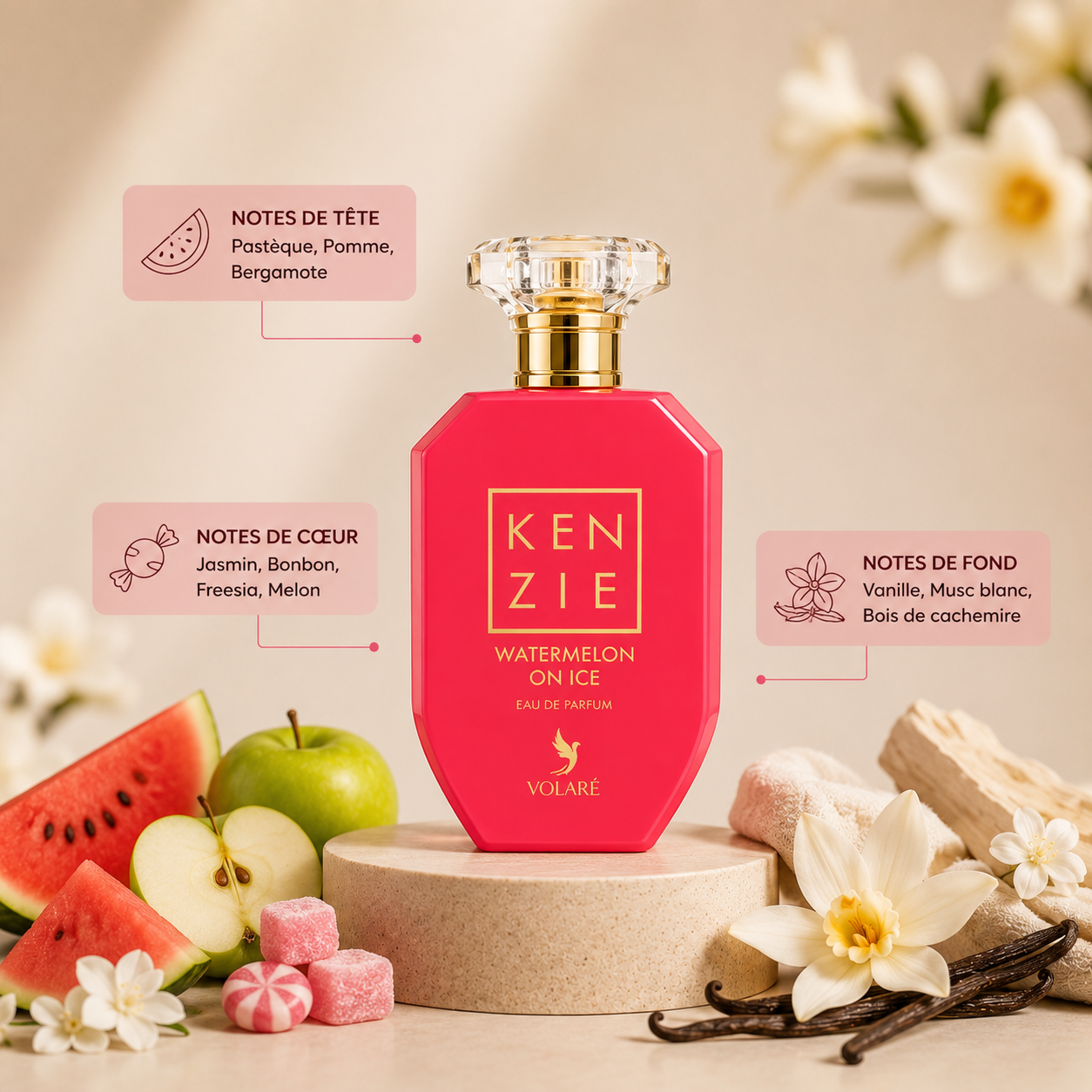 Kenzie Watermelon On Ice Volaré 100ml – Eau de Parfum
