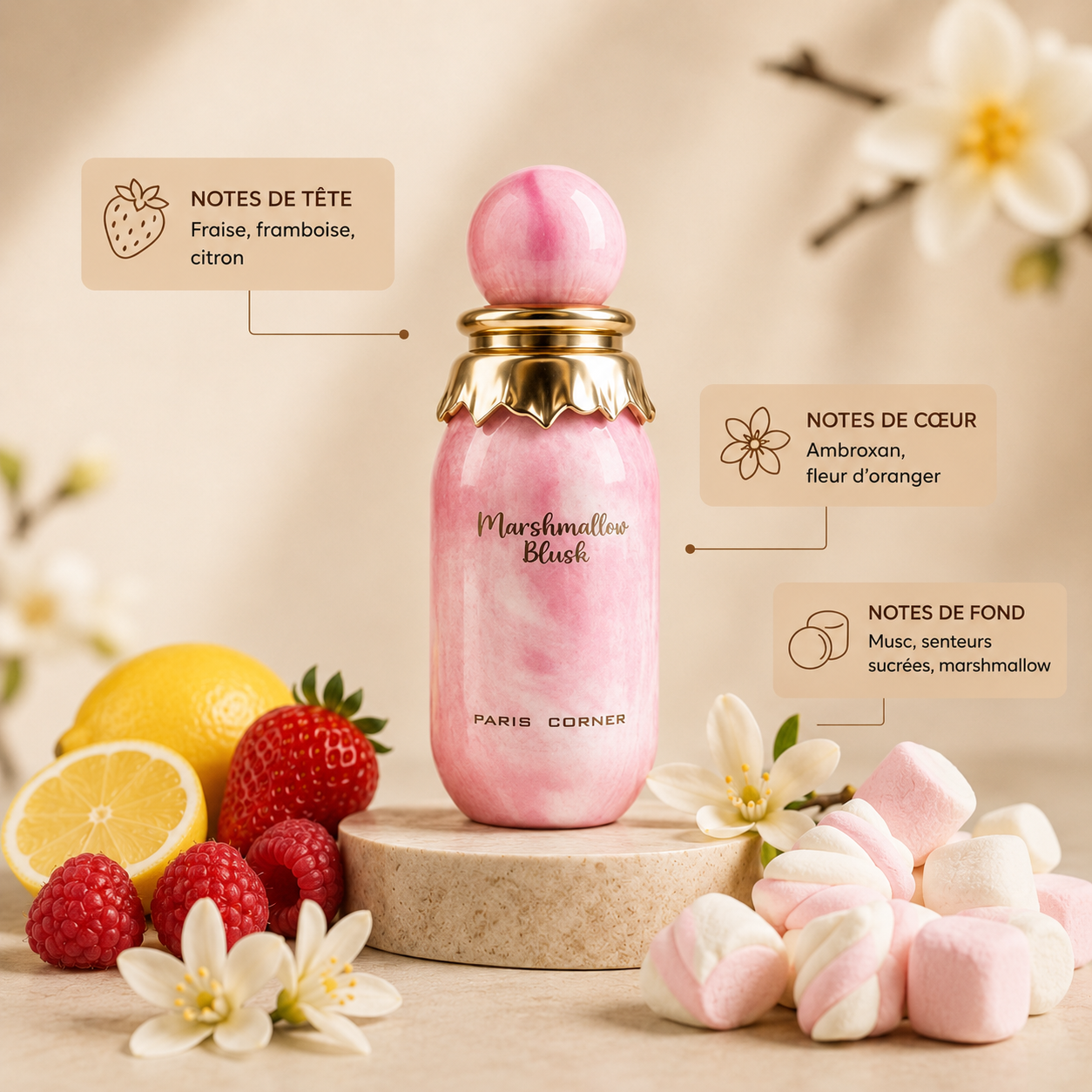 Marshmallow Blush - Paris Corner